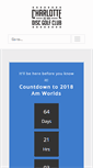 Mobile Screenshot of charlottedgc.com